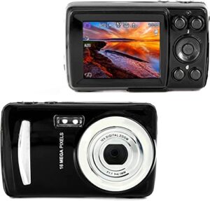 edealz 16mp megapixel compact digital camera and video with 2.4" screen and usb cable black