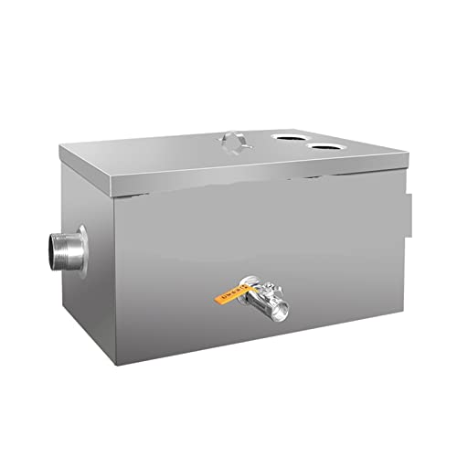 PUFYA Oil-Water Separator Grease Trap Hotel Catering Kitchen Restaurant Stainless Steel Sewage Treatment