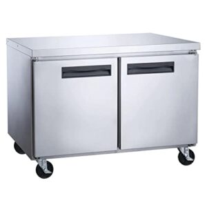 cooker and cooler euc50r 2-door undercounter commercial refrigerator