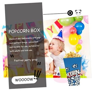 Kisangel 100pcs Popcorn Boxes Popcorn Popcorn Box Snack Box Container Microwave Containers Popcorn Holders Popcorn Treat Boxes Fresh Popcorn Box Popcorn Boxes for Party Paper Popcorn Box