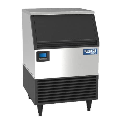 Kratos 69K-910 Full Dice Undercounter Ice Machine, 265 lb. Daily Production, 75 lb. Bin Capacity