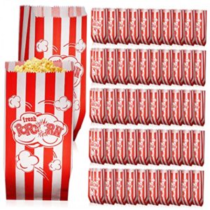 yardwe 100pcs popcorn popcorn packaging bag mini food containers mini containers mini snack containers movie night popcorn bowl paper chicken box concession popcorn bags popcorn supply