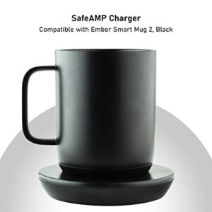 SafeAMP Charger Compatible with Ember Smart Mug 2 (Black)