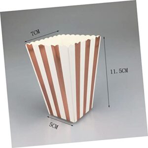 Snack Containers 24pcs Popcorn Boxes Party Paper Box Popcorn Holder Bags Popcorn Party Paper Supplies Mini Popcorn Boxes Box of Paper Birthday Party Paper Supplies Container