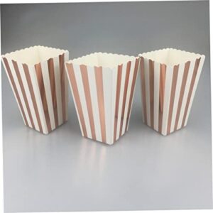 Snack Containers 24pcs Popcorn Boxes Party Paper Box Popcorn Holder Bags Popcorn Party Paper Supplies Mini Popcorn Boxes Box of Paper Birthday Party Paper Supplies Container