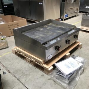 Commercial Griddle Manual 36" Countertop Natural Gas - 90000 BTU NSF CD-MG36