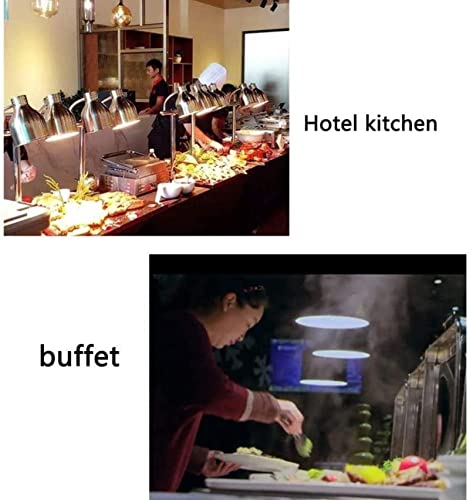 FUNNYBSG Food Warmer Lamp Food Heat Lamp Warmer Buffet Table Lamp Buffet Exhibition Heating Conservation Lights