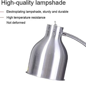 FUNNYBSG Heat Lamp Food Warmer Commercial Heating Lamp, Buffet Insulation Table Lamp, Free Standing 110V 220V Home Use, Universal Tube Can Be Bent at Will