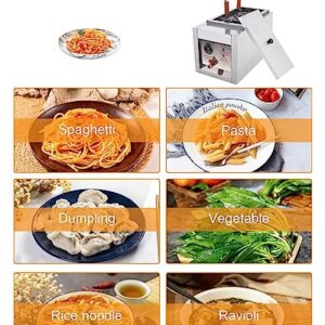 DYRABREST Commercial Electric Pasta Cooker,2 Holes Noodle Cooking Machine,Pasta Makers 110V Cooker Machine with Stainless Steel Lid and 2 Food-Grade Filter for cooking noodles, pasta, dumplings, soup