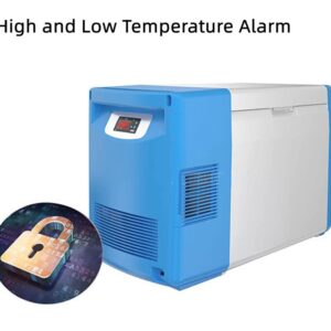 HNRUIDACN 20L Lab Refrigerators Portable Ultra Low Temperature Freezer for Laboratory for Samples Storage Mobile Car Mounted Ultra Low Temperature Freezer