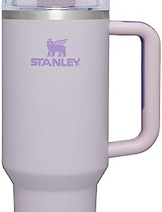 Stanley Quencher H2.0 FlowState Stainless Steel Vacuum Insulated Tumbler with Lid and Straw for Water, Iced Tea or Coffee, Smoothie and More, Orchid, 40 oz
