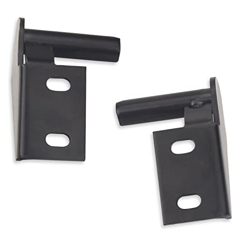 MWEDP 74050 & 74051 Lid Hinge Kit Compatible with Pitboss Pellet Grills Models, Include one Left Side and one Right Side Hinge