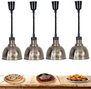 parties buffet, food heat lamp kitchen light buffet server food warmer metal chandelier, 4 pack for food foods from acquisition of cold restaurant facilities