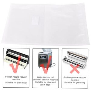 Keep Your Fresher for Longer with 100 Oil-Resistant Vacuum Sealer Bags (25cm) Compatible with Vacuum Sealer Machine Sous Vide Bags Vacuum Seal Rolls Containers and Accessories