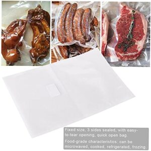 Keep Your Fresher for Longer with 100 Oil-Resistant Vacuum Sealer Bags (25cm) Compatible with Vacuum Sealer Machine Sous Vide Bags Vacuum Seal Rolls Containers and Accessories