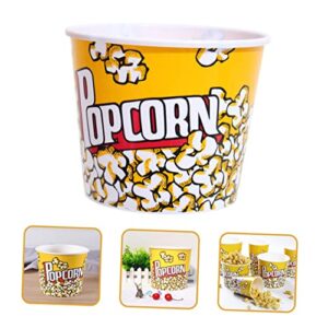 BESTOYARD 30 Pcs Popcorn Popcorn Bucket Bathtub Cake Decorating Wrapping Paper Containers Disposable Bucket Food Serving Basket Cardboard Popcorn Box Empty Popcorn Box Snack Bag Box