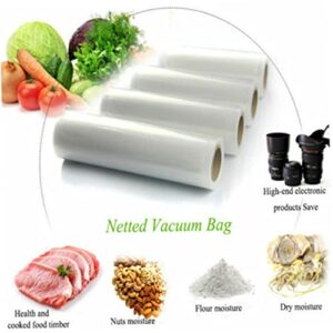 RORPOIR 1 roll Disposable Preservation Pouch Use Vaccuum Fruits Practical Saver Bag Storage Kitchen Commercial Precut Grade Market Bags Sealer Vegetable Food for Seal Home Super