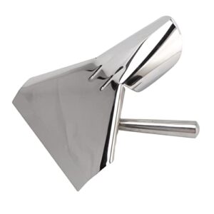 French Fry Scoop, Easy To Use French Fry Scooper Stainless Steel Multipurpose for Buffet