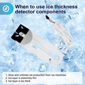 𝟎𝟎𝟎𝟎𝟎𝟖𝟔𝟔𝟎 Ice Thickness Probe Assembly for Manitowoc - Indigo Series Ice Machine, Ice Thickness Control Probe,Ice Thickness Detection of Ice Machine,Ice Thickness Probe Using Acoustic Sensor