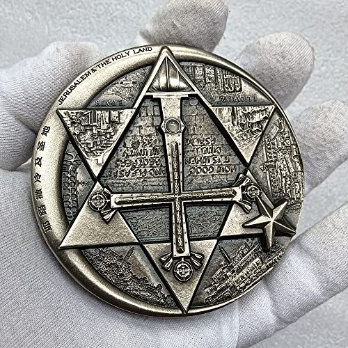 大铜章收藏者协会 2021 China 88MM White Copper Medal World Civilization Sanctum Jerusalem Medal