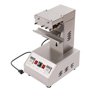 110V 30W Aluminum Plastic Tube Sealing Machine Semi-auto Cosmetic Tube Sealing Machine DF-20 Electric Heat Sealer Commercial Electric Heat Sealing Machine for Composite Tube and Aluminum-plastic Tube