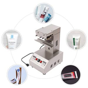 110V 30W Aluminum Plastic Tube Sealing Machine Semi-auto Cosmetic Tube Sealing Machine DF-20 Electric Heat Sealer Commercial Electric Heat Sealing Machine for Composite Tube and Aluminum-plastic Tube