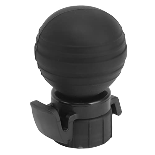 Carbonated Drink Air Pump Lid, Wear Resistant Durable Keep Drink Soda Bottle Lid for Drink (Black)