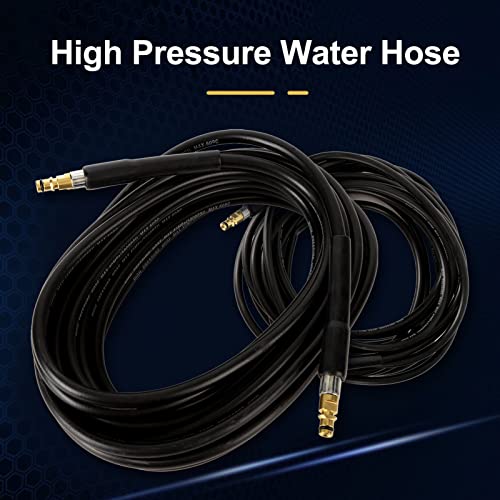 Drain Hose, Standard Interface No Leakage 10 Meters Good Elasticity High Pressure Washing Hose for Electric or Pneumatic er