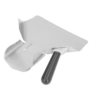 Bagger Food Grade Stainless Steel Commercial French Fry Scoop with Right Handle Multifunction Popcorn Bagger for Chips Popcorn