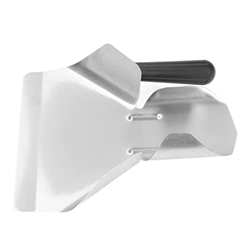 Bagger Food Grade Stainless Steel Commercial French Fry Scoop with Right Handle Multifunction Popcorn Bagger for Chips Popcorn