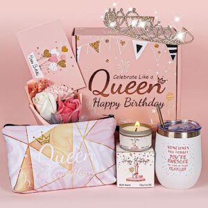 birthday gifts for women - best happy birthday gifts box for women for 20th 30th 40th 50th 60th - unique inspirational gifts baskets ideas for her, mom, sister, best friend, wife, girlfriend, daughter