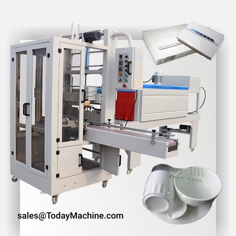 Automatic PE Film Shrink Wrapping Machine Sealing Shrink Wrapper By CE Certificated