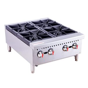 hakka 4-burner gas countertop hotplates - high-performing, efficient, and durable cooking solution