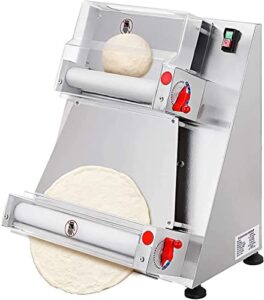 pizza dough press, commercial dough sheeter machine, 370w automatic pizza dough roller sheeter maker, kitchen tools