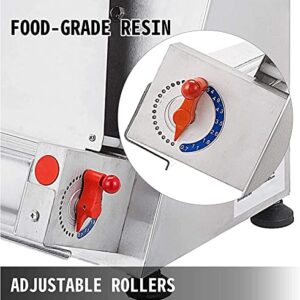 Pizza maker, 370W Automatic Commercial Pizza Dough Roller Sheeter, Electric Dough Press Machine, Making 5s/ Dough, for Rolling Various Dough