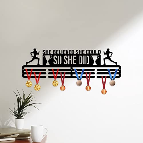 Custom Running Medal Holder, Medal Hanger, Medal display, Running gifts, Race medal holder, Medal rack, Marathon Medal display