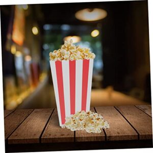 48pcs Popcorn Popcorn Box Cardboard Food Containers Mini Gift Boxes Candy Container Gofts Snack Cups Popcorn Bucket Popcorn Containers Movie Night Party Popcorn Box Snack Box