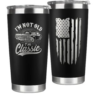 gifts for men - birthday gifts for men - mens gifts for grandpa, him, dad, husband - 40th, 50th, 60th, 70th, 80th funny mens birthday gift ideas - christmas gifts for men - 20 oz tumbler for men