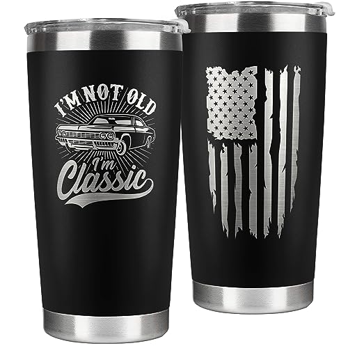 Gifts for Men - Birthday Gifts for Men - Mens Gifts for Grandpa, Him, Dad, Husband - 40th, 50th, 60th, 70th, 80th Funny Mens Birthday Gift Ideas - Christmas Gifts for Men - 20 Oz Tumbler for Men