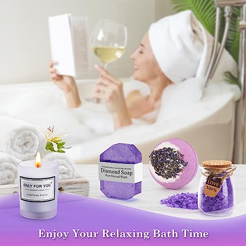 Jekeno Birthday Gifts for Women Girls - Christmas Halloween Gifts for Her Spa Presents for Mom Wife Sister Bestie Friends Girlfriend Teacher Nurse Relaxing Spa Basket Box Gift Set Female Mug Tumbler