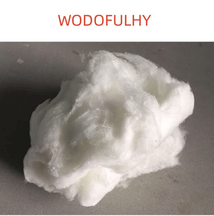 WODOFULHY Ceramic Fiber Cotton, Suitable for Filling kiln Thermal Insulation Cotton Sealing Thermal Insulation Machinery Equipment (2.2pounds, High Aluminum Spinneret Cotton (2282℉))