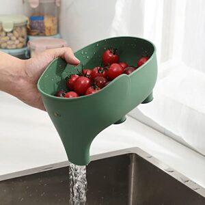 kekafu Kitchen Sink Drain Basket Elephant Drain Basket Polypropylene Drain Basket Kitchen Storage Everyone