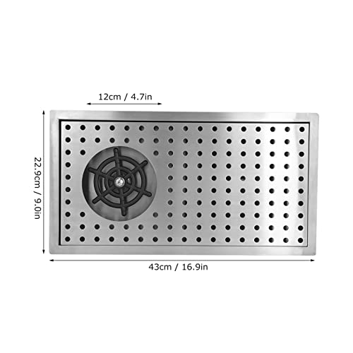 Automatic Cup Washer - G1/2 Stainless Steel - Glass Cleaner - Professional Glass Cup Washer - for Bar PubRestaurantHome Kitchen(M) (Medium cup washer [with net])