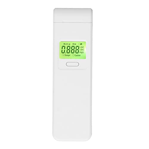 Portable Alcohol Breath Tester, Alcohol Breath Tester DC2V‑3.3V Avoid Dirty Versatile Professional Non Contact Blowing Abnormal Alarm for Home Party