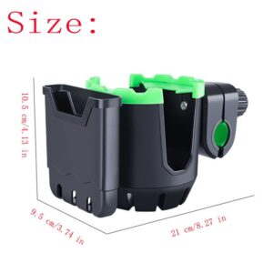 Cup Holder with Phone Holder, 2-in-1 Universal Universal Cup Holder with Phone Holder,Bike Cup Holder,Cup Holder and Phone Holder Organizer for Stroller,Bicycle,Wheelchair,Walker,Scooter (A Type)