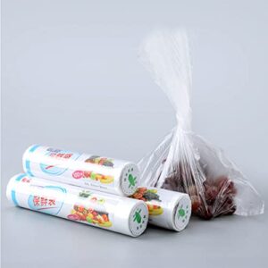 Storage Bags Vacuum Sealed 100PCS Vacuum Sealer Bags Food Vac Bags Commercial Grade Bag Rolls Fruit Vegetable Storage Pouch for Meal Prep or Sous Vide 30X20CM