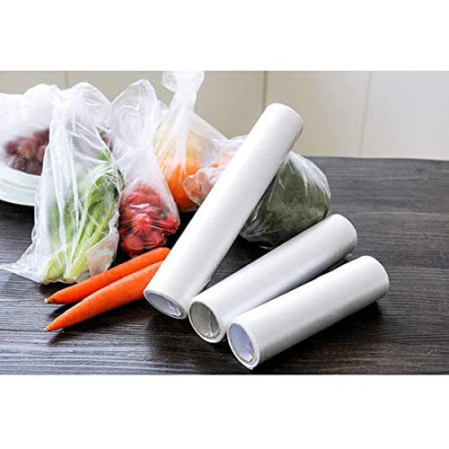 Storage Bags Vacuum Sealed 100PCS Vacuum Sealer Bags Food Vac Bags Commercial Grade Bag Rolls Fruit Vegetable Storage Pouch for Meal Prep or Sous Vide 30X20CM