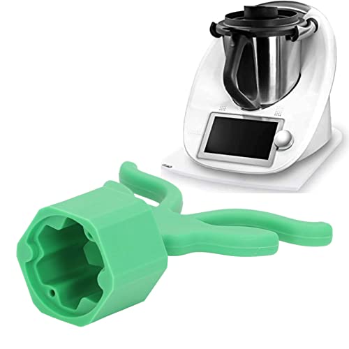 GLOGLOW Blender Wrench, Blender Blade Remover Wrench Well Fitted Hand Protection Ergonomic for Home (Green)