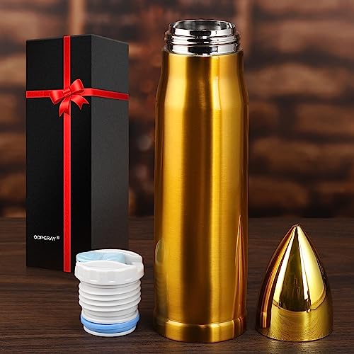 OOPERAY Gifts for Men Him Dad, 17oz Tumbler, Insulated Travel Tumbler Coffee Mug, Christmas Stocking Stuffers, Fathers Day Birthday Gifts for Dad Grandpa, Gifts for Men Who Have Everything