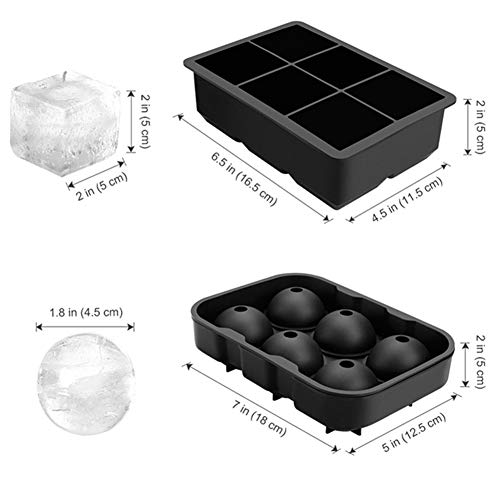 Ice Cube Trays ， Tray Balls, Ice Cube Mould Ice Tray Ice Cube Trays Silicone Ice Ball Mould Long Ice Cube Tray Ice Cube Tray Silicone Sphere Ice Moulds Large Ice Cube Tray B (Color : B)